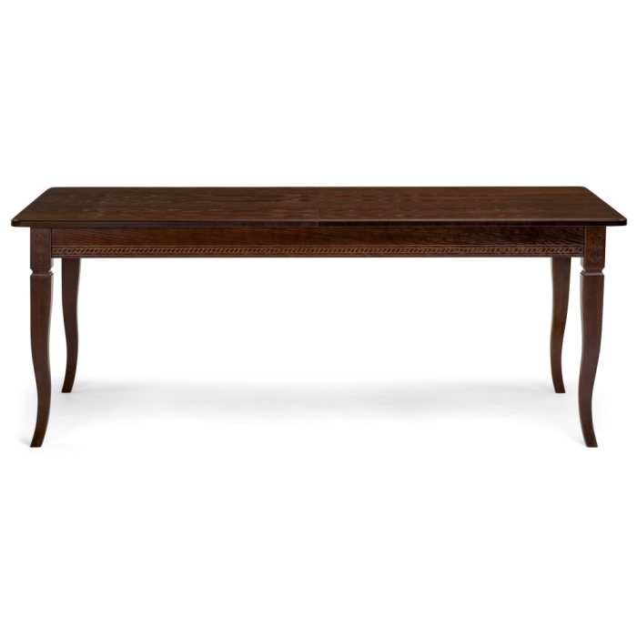 Стол Балмет 200(259)х100х77 орех темный