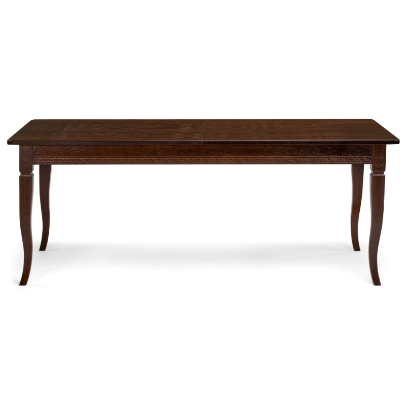 Стол Балмет 200(259)х100х77 орех темный