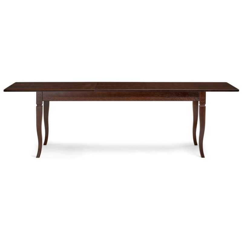 Стол Балмет 200(259)х100х77 орех темный