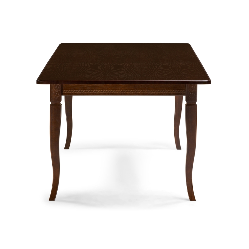 Стол Балмет 200(259)х100х77 орех темный