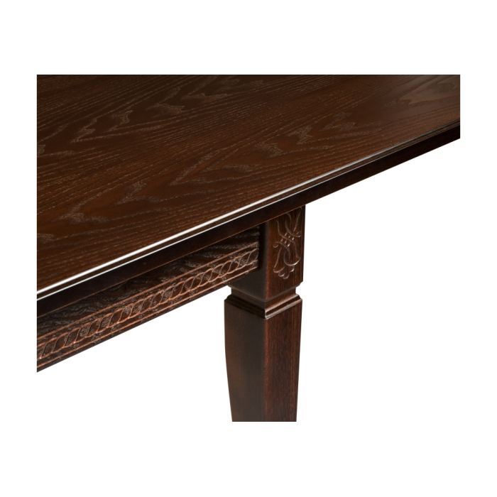 Стол Балмет 200(259)х100х77 орех темный