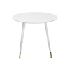 Стол круглый Bianka 90х75 белый