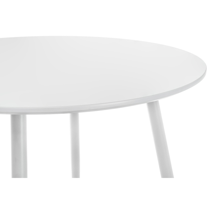 Стол круглый Bianka 90х75 белый