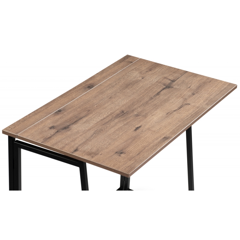 Компьютерный стол Бринг складной 90х55х74 дуб велингтон