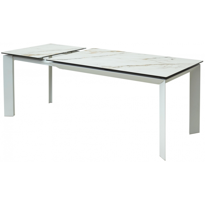 Стол Cremona 180 KL-188 контрастный мрамор матовый / белый