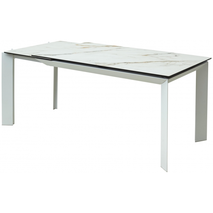 Стол Cremona 180 KL-188 контрастный мрамор матовый / белый