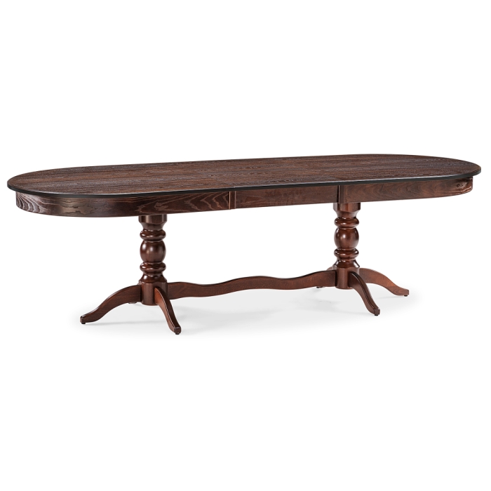 Стол Дейвер 200(260)х100х76 орех темный