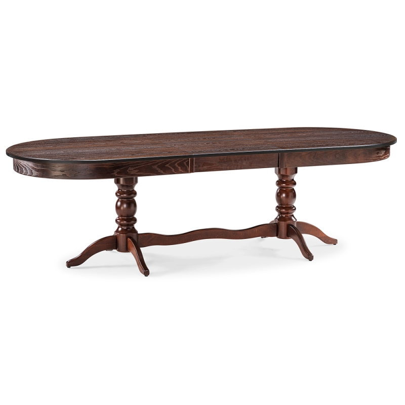 Стол Дейвер 200(260)х100х76 орех темный