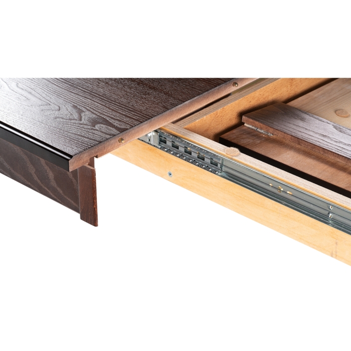 Стол Дейвер 200(260)х100х76 орех темный