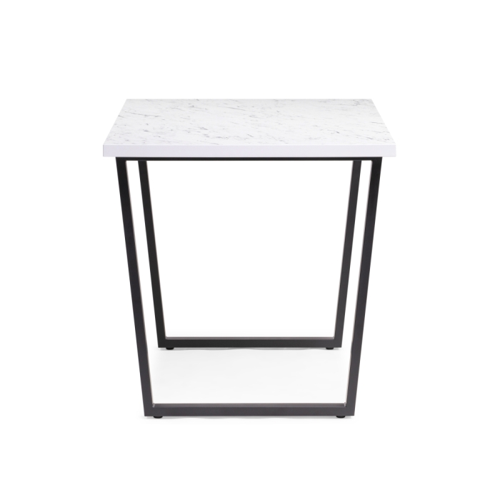 Стол Эльпатия 130х75х74 оникс / черный матовый