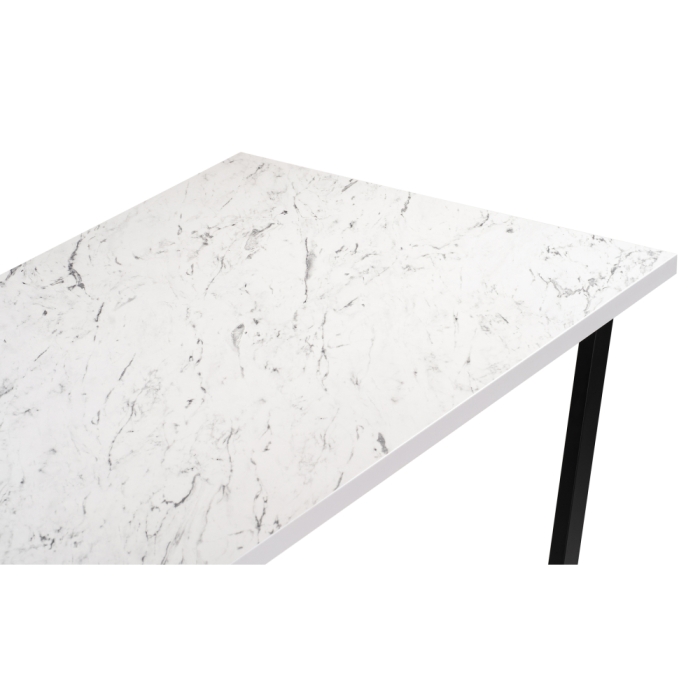 Стол Эльпатия 130х75х74 оникс / черный матовый