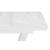 Стол Иматра 140(180)х80х75 белый / белая шагрень