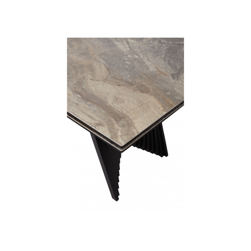 Стол Ivar Marbles KL-80 серый мрамор