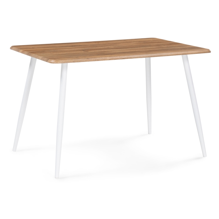 Стол Кангас 120х80х77 дуб вотан / белый