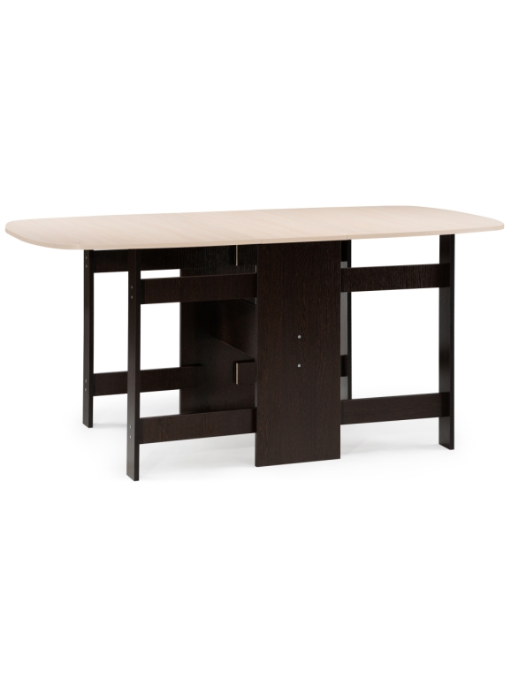 Стол-книжка Йентель бабочка венге / дуб молочный