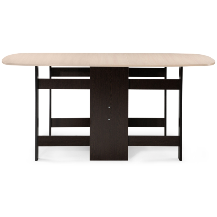 Стол-книжка Йентель бабочка венге / дуб молочный