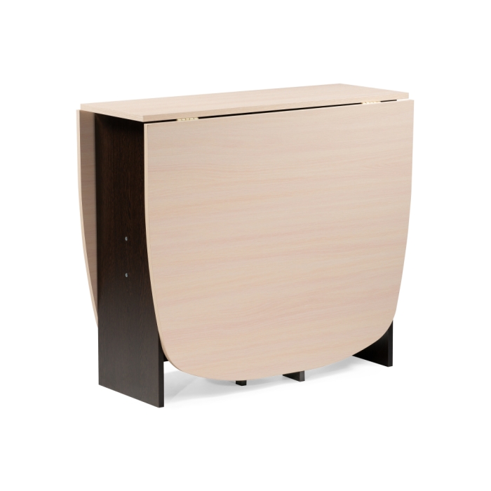 Стол-книжка Йентель бабочка венге / дуб молочный