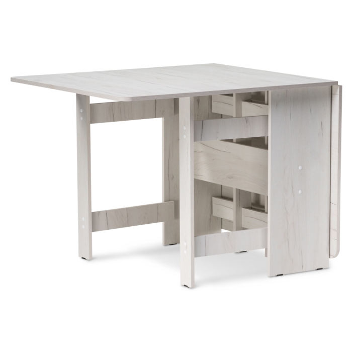 Стол-книжка Йентель 170х85х76 дуб крафт белый