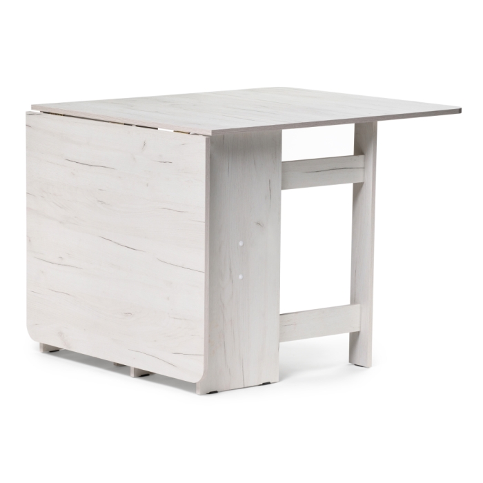 Стол-книжка Йентель 170х85х76 дуб крафт белый