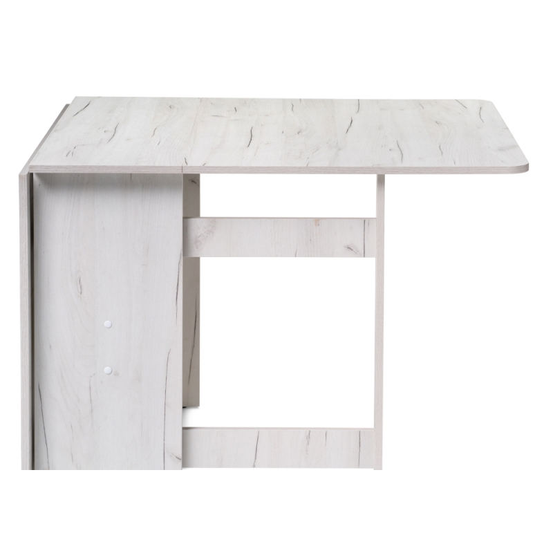 Стол-книжка Йентель 170х85х76 дуб крафт белый