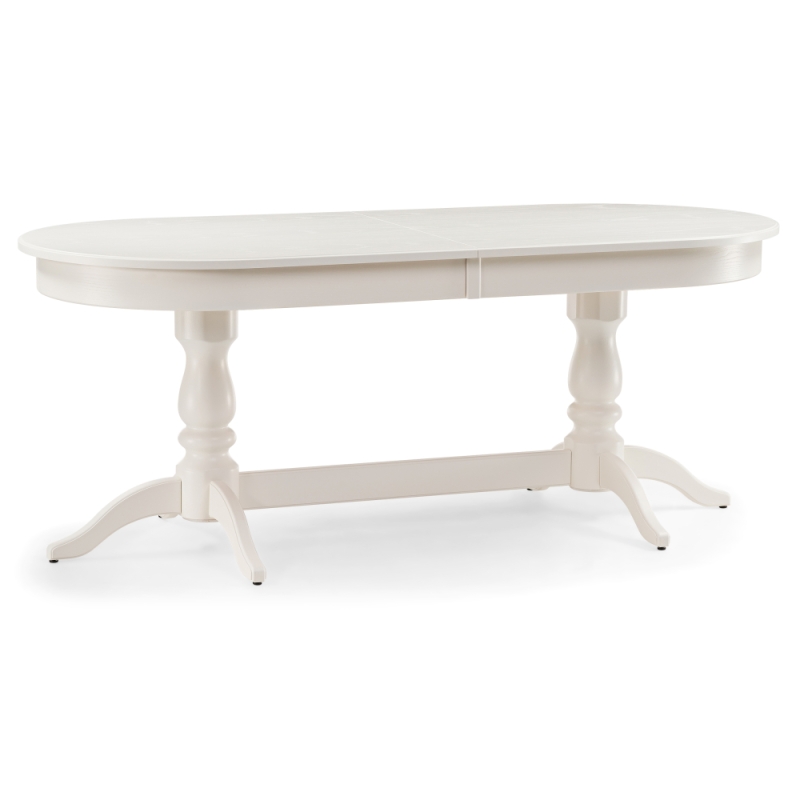 Стол Красидиано 190(250)х84х76 молочный