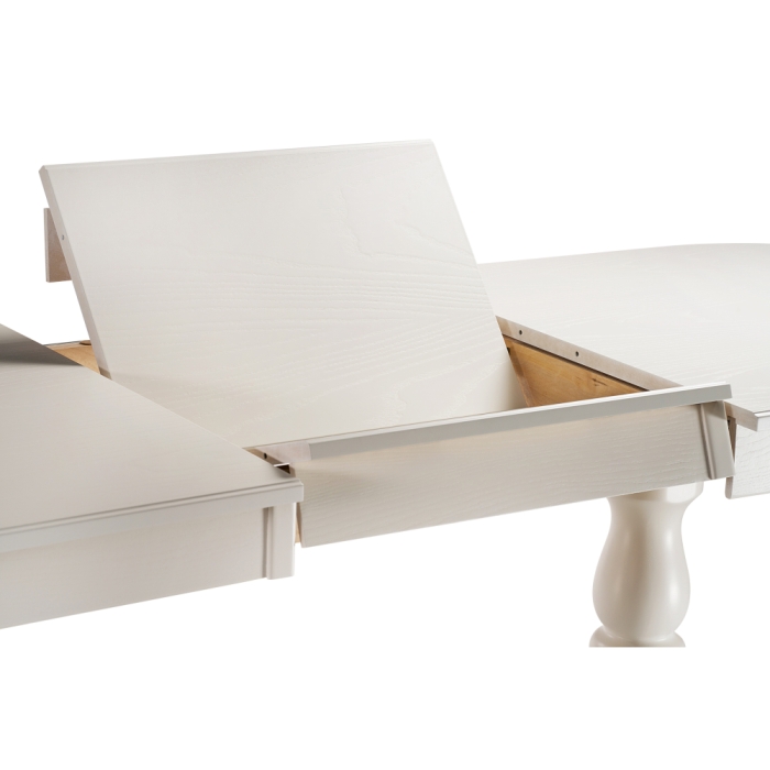 Стол Красидиано 190(250)х84х76 молочный