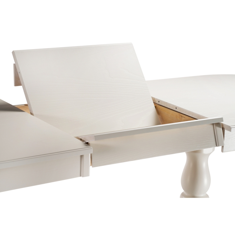 Стол Красидиано 190(250)х84х76 молочный