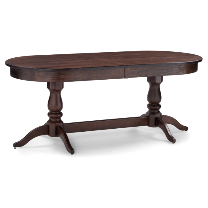 Стол Красидиано 190(250)х84х76 орех темный