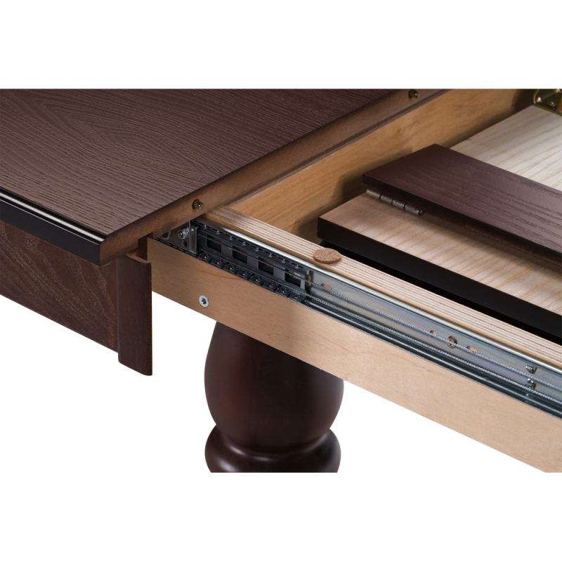 Стол Красидиано 190(250)х84х76 орех темный