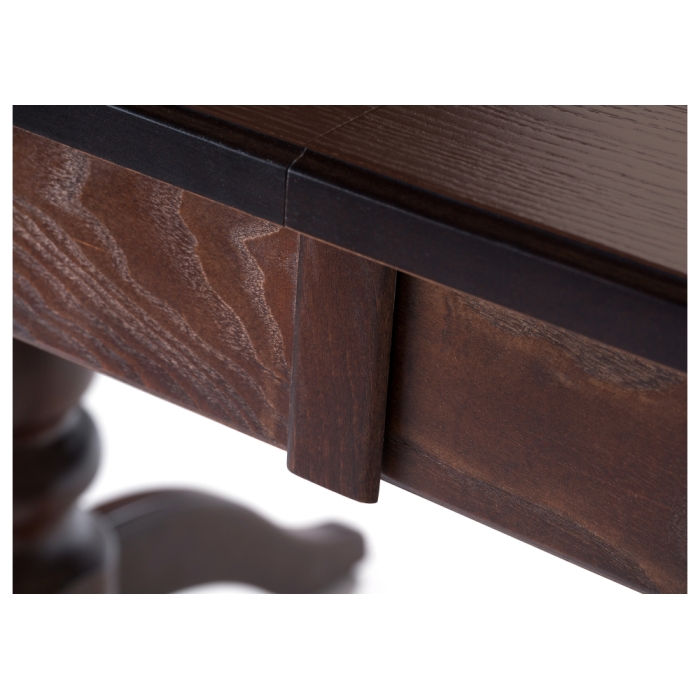 Стол Красидиано 190(250)х84х76 орех темный