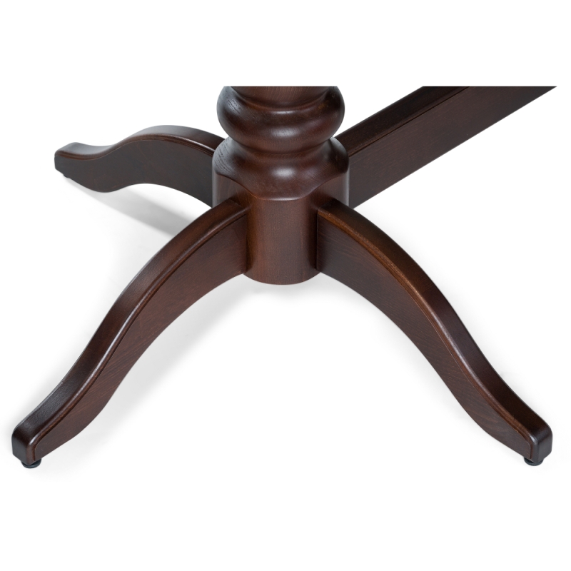 Стол Красидиано 190(250)х84х76 орех темный