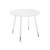Стол круглый Bianka 80х75 white
