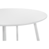 Стол круглый Bianka 80х75 white
