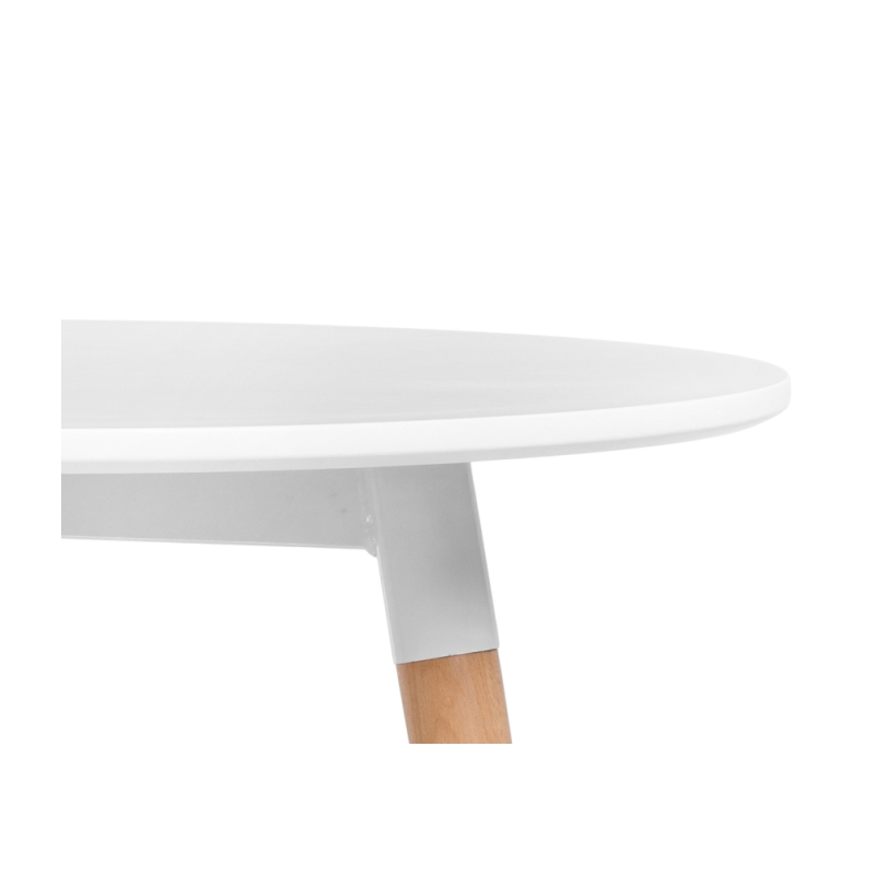 Стол Lorini 60х70 white / wood