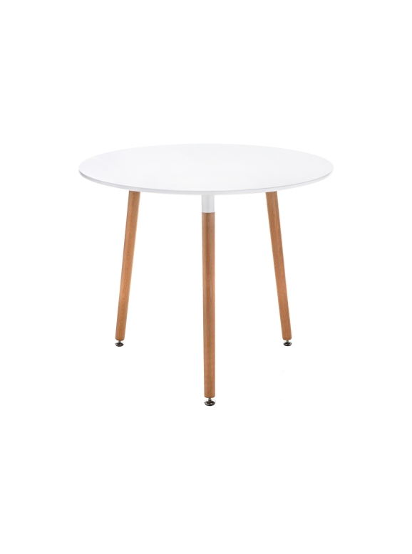 Стол Lorini 80х73 white / wood