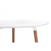Стол Lorini 90х73 white / wood