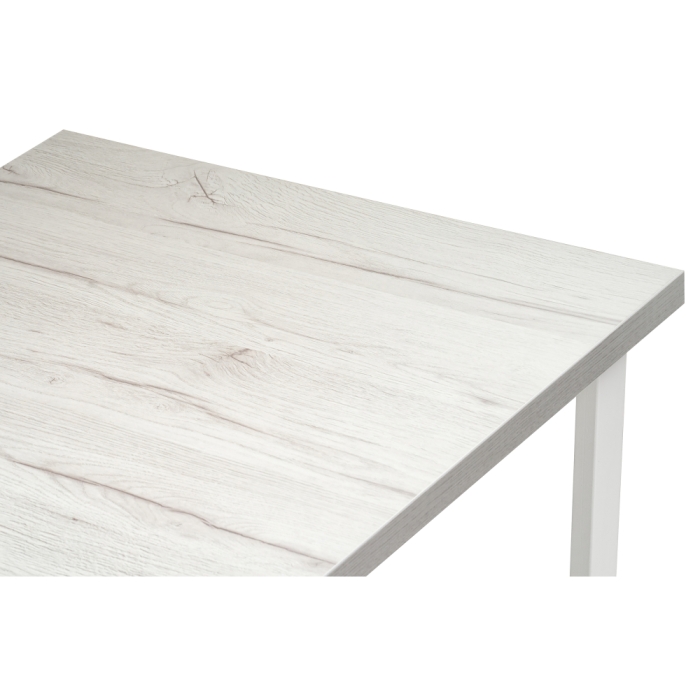 Стол Лота Лофт 120х74х75 25 мм белый матовый / юта