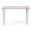 Стол Лота Лофт 140х80х75 25 мм юта / белый матовый