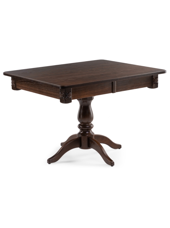 Стол Матис 110(150)х90х76 орех темный