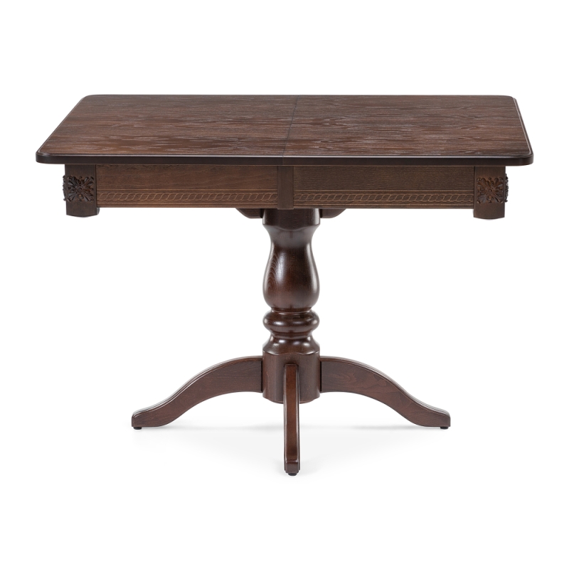 Стол Матис 110(150)х90х76 орех темный