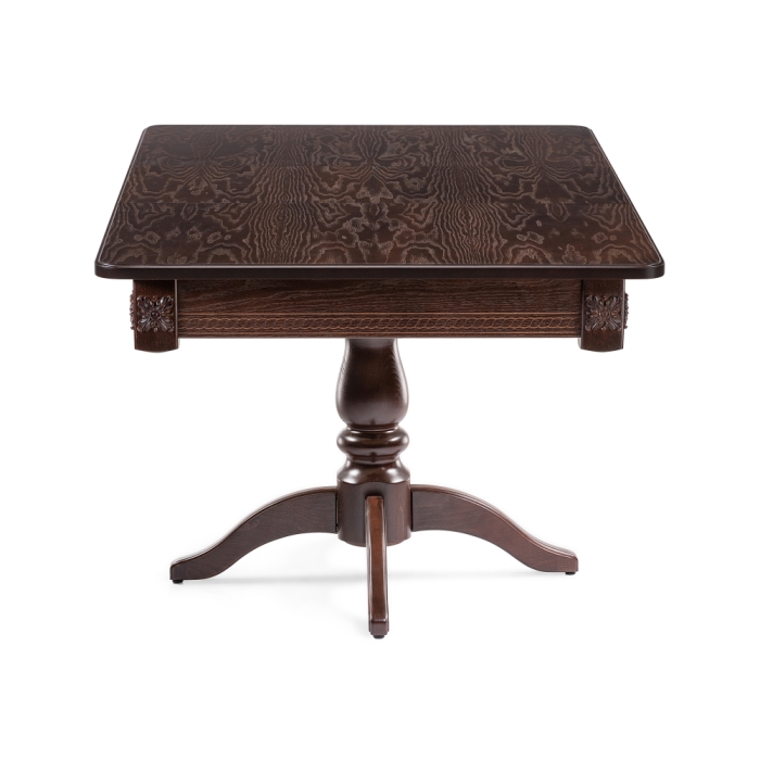 Стол Матис 110(150)х90х76 орех темный