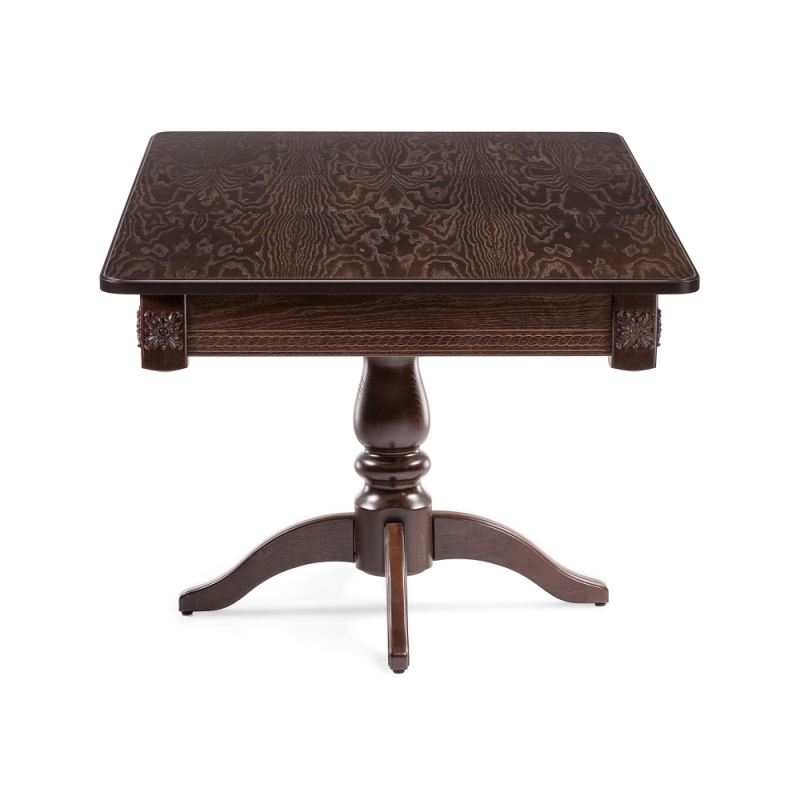 Стол Матис 110(150)х90х76 орех темный