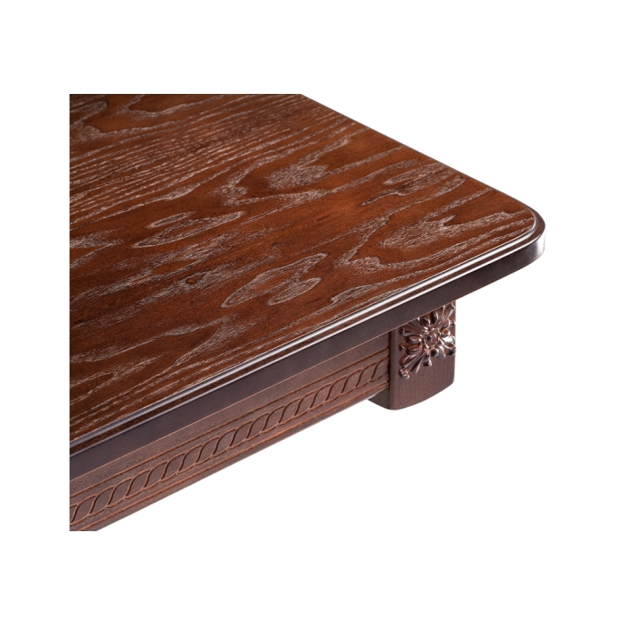 Стол Матис 110(150)х90х76 орех темный