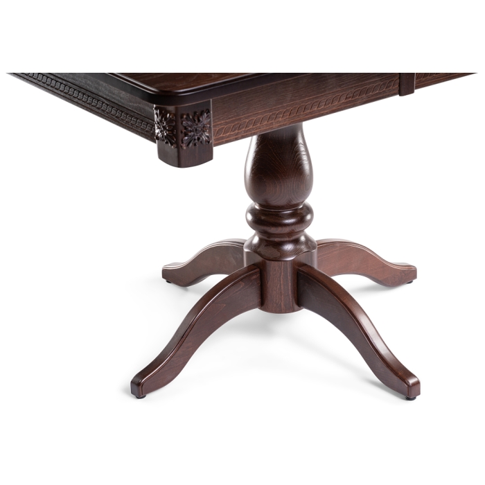 Стол Матис 110(150)х90х76 орех темный