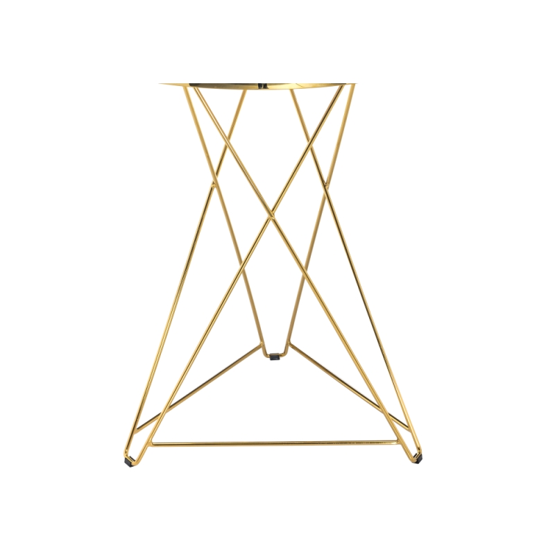 Стол Milena 60х76 white / gold