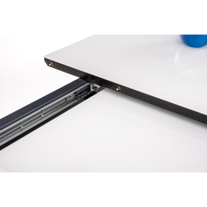 Стол на тумбе Фернан 140(180)х80х76 венге / белый