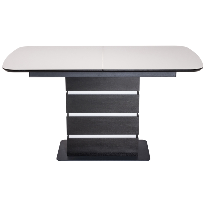 Стол на тумбе Фернан 140(180)х80х76 венге / белый