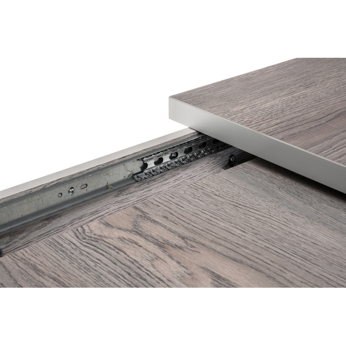 Стол Оригон 120(160)х70х77 навара / черный матовый