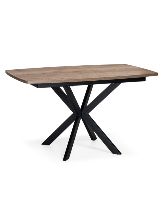 Стол Палу 130(170)х80х75 дуб галифакс табак / черный