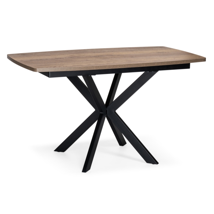 Стол Палу 130(170)х80х75 дуб галифакс табак / черный